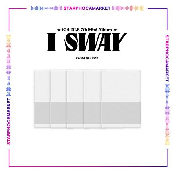 (G)I-DLE 7th Mini Album I SWAY Poca Album Member