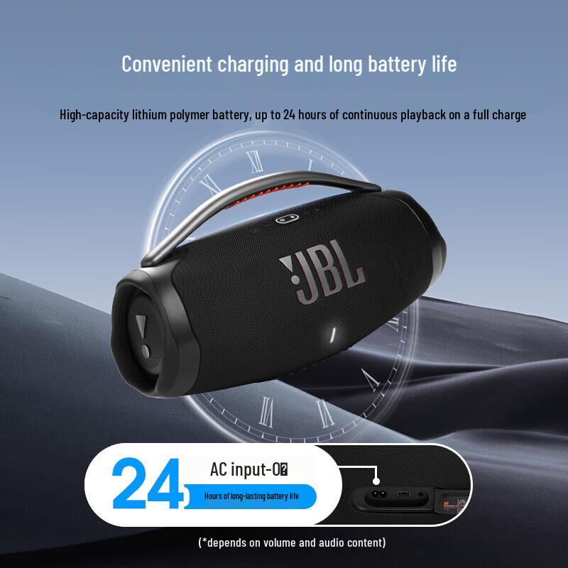 JBL Портативная Bluetooth-колонка Boombox 3