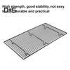 Охлаждающая стойка для выпечки 18x10 дюймов, охлаждающая стойка из углеродистой стали для тортов, печенья, барбекю, термостойкая и экономящая место, нескользящая решетчатая кухонная полка