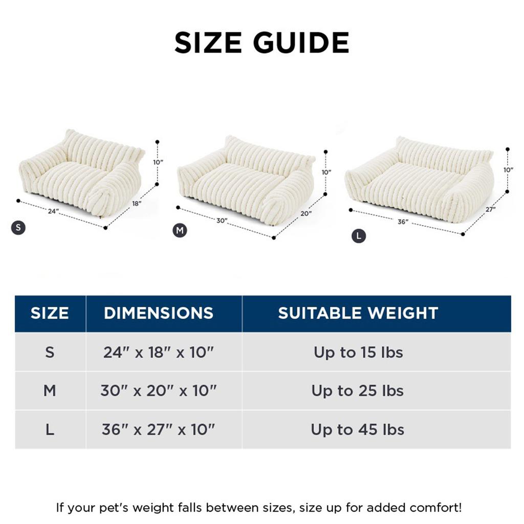 Диван-кровать для кошек, милая кровать для маленьких, средних и больших кошек и собак, пушистый диван-кровать для домашних животных в помещении