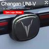 Для Changan UNI-V UNIV UNI-T CS75 Plus Декоративная Накладка на Фару Автомобиля 7шт Наклейка-Заглушка Логотипа Модифицированные Автомобили Эмблемы Тюнинг Детали Accesorios