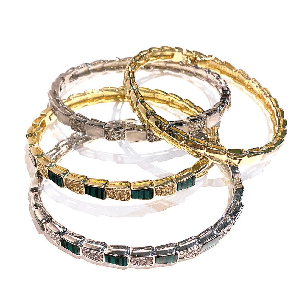 Тяжелая промышленность Дух змеиный панцирь матери браслет женский высококачественный легкий роскошный змеиный костный браслет открытый