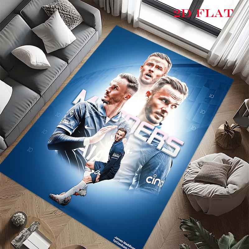 Ковер Tottenham для гостиной, спальни, дома, украшение дивана, нескользящий коврик для игр детей