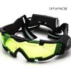Регулируемые светодиодные стеклянные очки ночного видения, мотоциклетные гоночные охотничьи очки, очки с откидной подсветкой