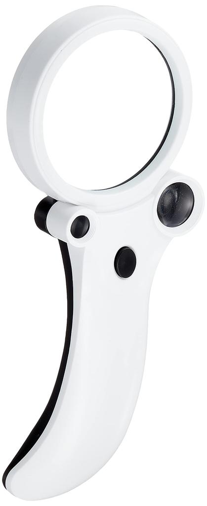 Kenko Handheld Loupe Magnifier with LED Light Magnification 60mm Diameter 302057 2.5x/8.5x/16x KTL-404