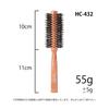 Sanby Industries Щетка-валик со щетиной из свиной щетины Pig HC Сделано в Японии, + Щетина, (Средний HC-432),