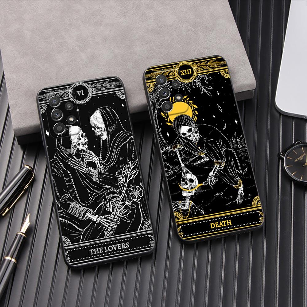 Египетское Таро от Dusserre Чехол для телефона Art для Samsung Galaxy A57 A56 A37 A55 A36 5G A26 A54 A52 A35 A34 A25 A17 A16 A07