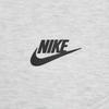 Nike Женский укороченный топ с полумолнией из флиса Tech Heather Grey HJ1032-013