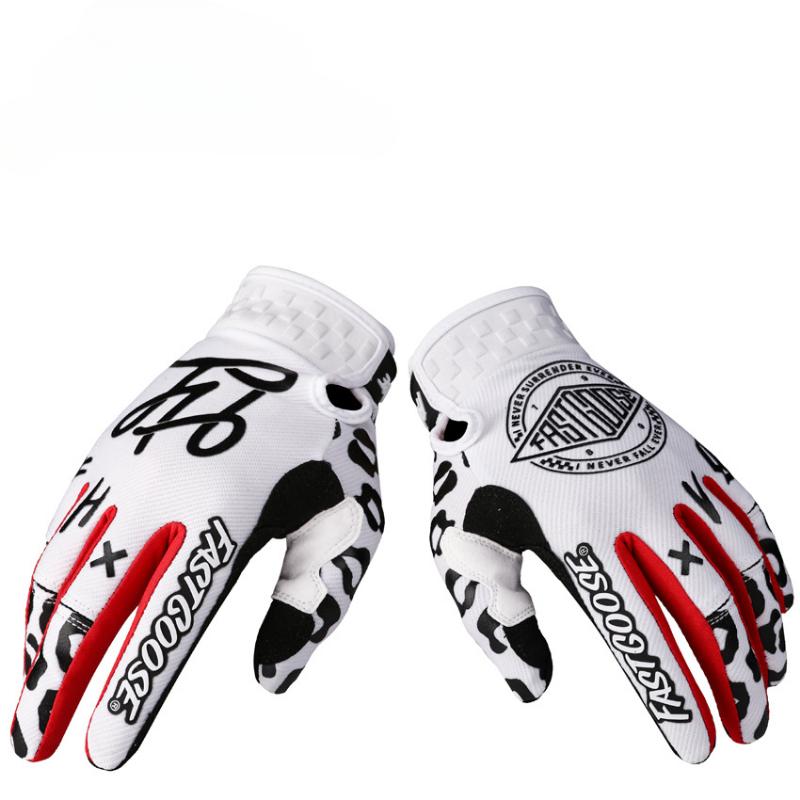 Велосипедные перчатки для уличных гонок по бездорожью, мотоциклетные перчатки с длинными пальцами на все времена года