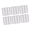40PCS Stainless Steel Weep Hole Cover Stops 2.75 Inch Brick Drain Hole Cover Can Be Cut Or Stacked
