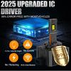 D3S D1S LED Headlights Canbus 1:1 HID D2S D4S D8S D1R D2R D3R D4R Auto Lamp 1600000LM 1200W Plug&Play Turbo LED Bulb For Car