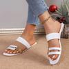 Fashion Summer Round Toe Casual, Comfortable Fashionable and Sexy Women Sandals Matching Flat Walking Shoes