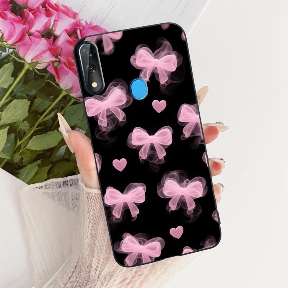 Phone Case For ZTE Blade V10 Cover Silicone Cute Cat Fashion Funny Painted Casing For ZTE Blade V10 2019