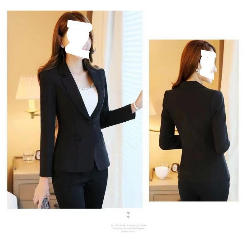 Маленький блейзер женский весенне-осенний женский костюм корейский стиль корейский стиль повседневный приталенный топ для женщин