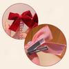 Pearl Chain Bow Tassel Hairpin Hair Side Clip Ribbon Bow Barrettes Bowknot Hair Clip  New Year