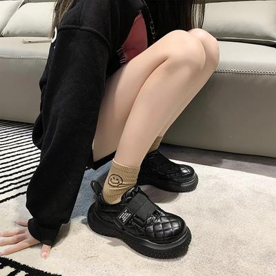 Модные туфли-лодочки для женщин с круглым носком, симпатичные туфли на плоской подошве, кроссовки весна-осень, модные туфли на платформе и каблуках Zapatos De Mujer