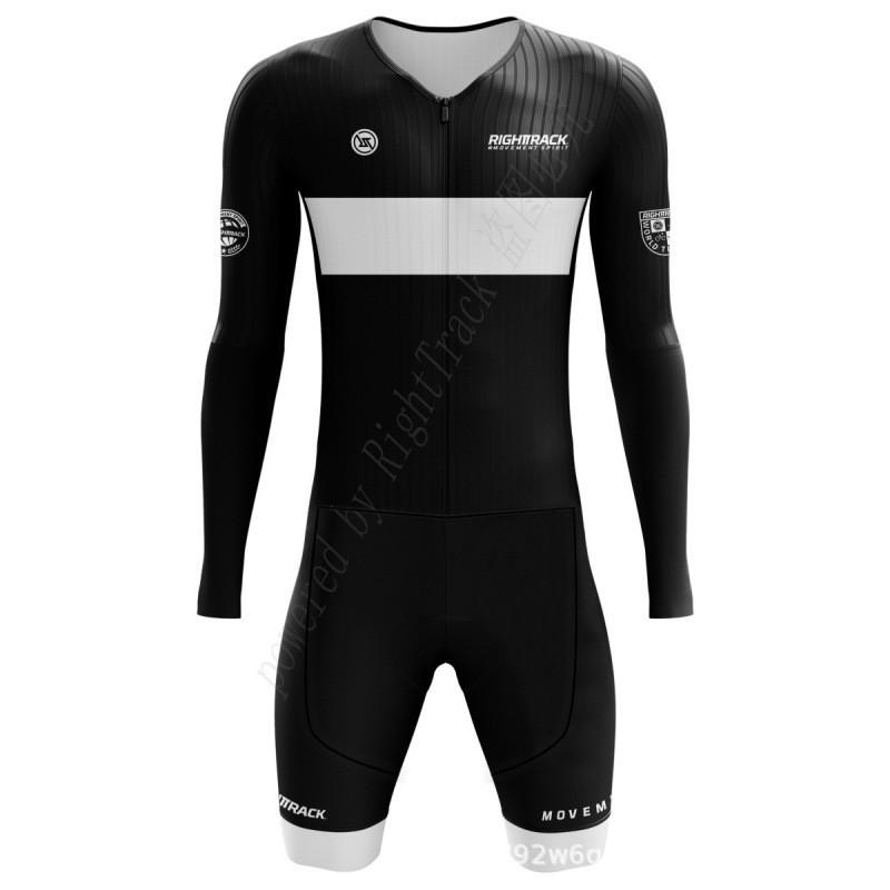 Mens Womens Triathlon Cycling Suit Road Mountain Bike Running Race Jersey