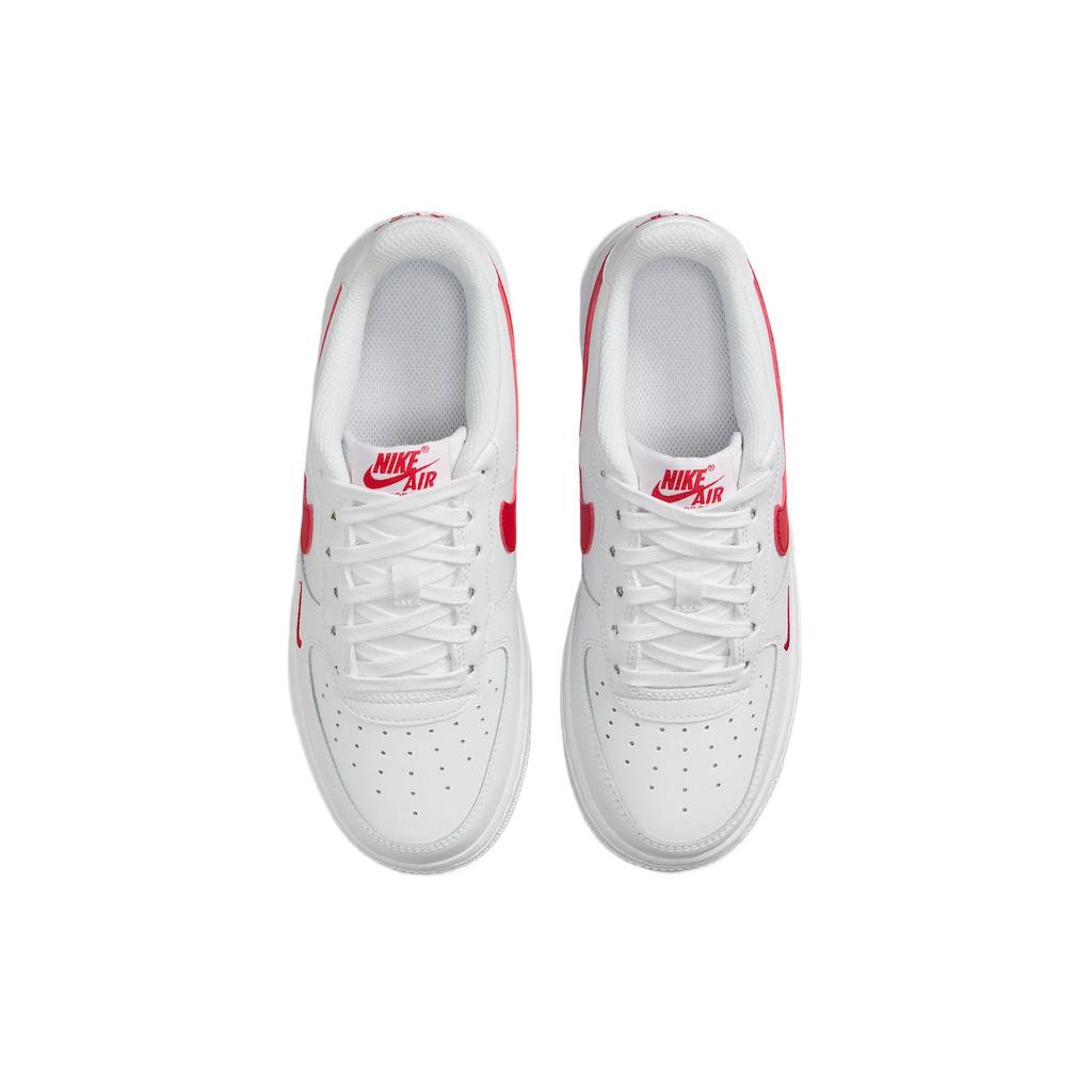 Nike Кроссовки унисекс Nike Air Force 1 Lv8 White University Red FV7020-101