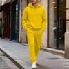 Men's Sweatshirt Suit Men's Solid Color Casual Sports Suit Sweatshirt Suit