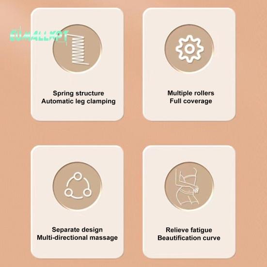 Многофункциональные круглые зажимы для ног, вращающийся на 360 градусов, 13-колесный роликовый массажер для мышц ног, шеи, рук, рук, расслабляющий массажер для мышц, оборудование для спортивной йоги в помещении