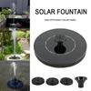 Solar Fountain Water Pump Garden Outdoor Pond Pool Bird Bath Tank Cistern Filtration Oxygenation Pump 4 Nozzles Water Cycle
