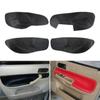 4pcs LHD / RHD Microfiber Leather Car Styling Door Handle Armrest Panel Cover Trim For VW Golf 4 MK4 Jetta Bora 2002 -