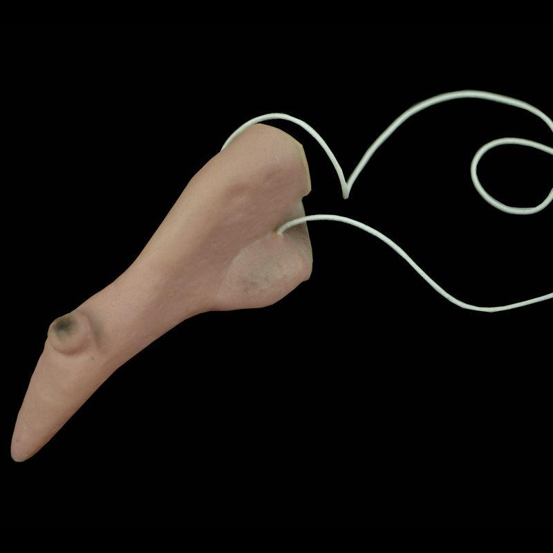 Halloween Funny Dress Up Witch Suit Aquiline Nose Chin Stage Show Cosplay Witch Prop Festival Carnival Long Nose Long Chin Mask