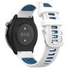 Ремешок для часов 22 мм для Garmin Forerunner 265/Honor Watch GS 3i, силиконовый двухцветный ремешок с крестообразным рисунком для замены