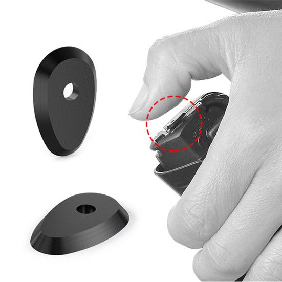 4Pcs Bike Electronic Shifter Lever Button Washer Universal Road Bicycle Shifter Lever Button Trigger Spacer Accessories for Bike Derailleur System