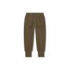 Li Ning X Jackie Chan Collaboration Kung Fu Series Solid Color Mid Waist Tapered Knit Sports Pants Men Pants Beech-Brown AKLT663-1