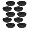 10Pcs Plastic Plant Saucers Round Drip Trays for Indoor Plants Water Holder Pot Base Garden Decorative Flowerpot Tray Bonsai