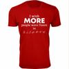 I Wish MORE People Were Fluent In Silence T Shirt Tee Funny Loud