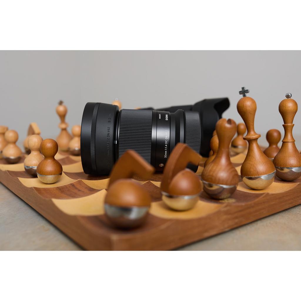 Объектив Sigma 30mm DC DN для беззеркальных камер Canon RF, стандартный светосильный фикс F1.4, объектив, камера APS-C, Contemporary.