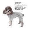 Winter Dog Jumpsuits For Small Medium Dogs Cats With D-ring Puppy Warm Soft Cozy Clothes Yorkshire Schnauzer Teddy Pet Costume