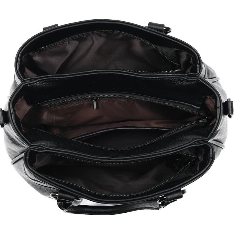 Вместительная сумка-тоут для женщин/Кожаная Женская/Женская Кожаная Сумка с Драпировкой