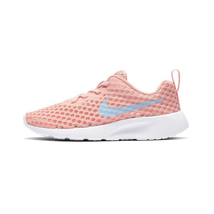 Nike Non-Slip Shock Absorbing Breathable Low-Top Sports Casual Shoes Kids Sneakers Pink White BQ9923-600