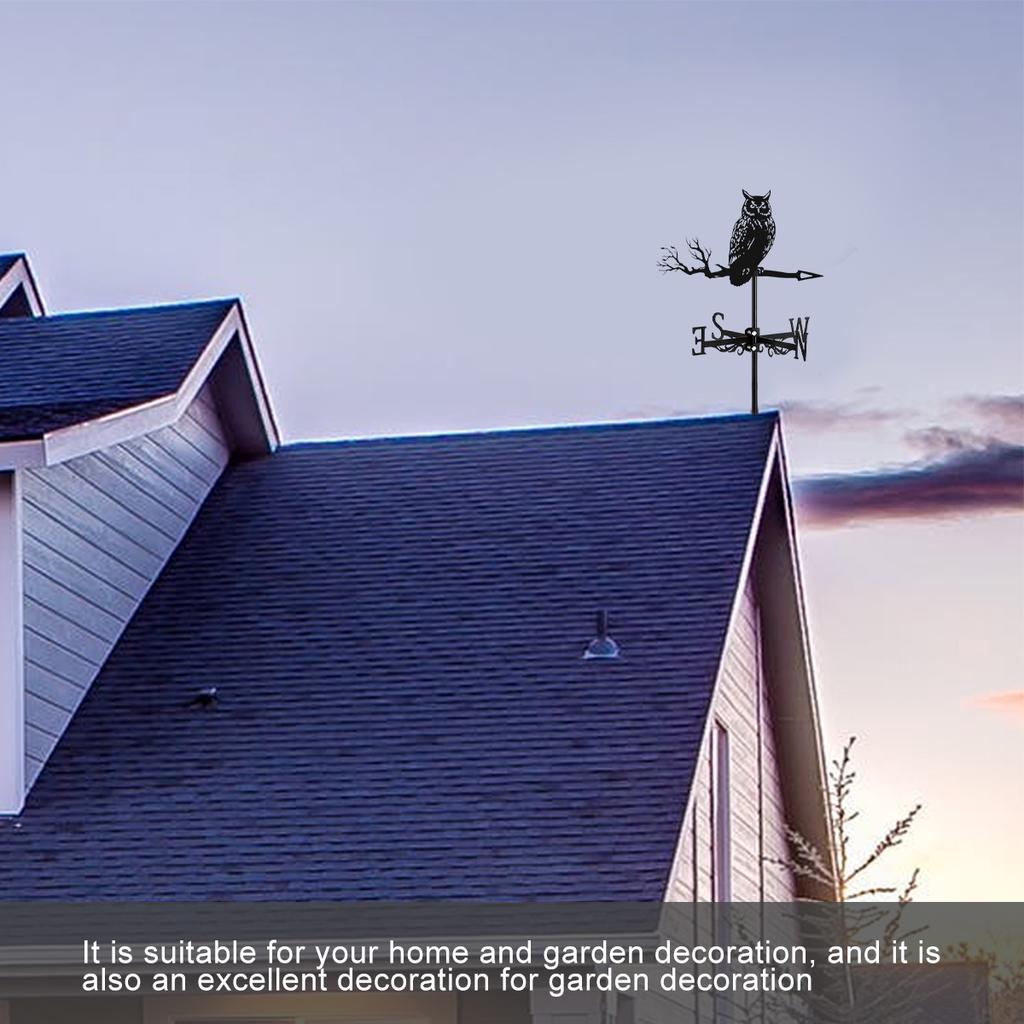 Креативный флюгер для украшения улицы Украшение крыши Флюгер для крыши Садовое украшение Устойчивый к погодным условиям металл