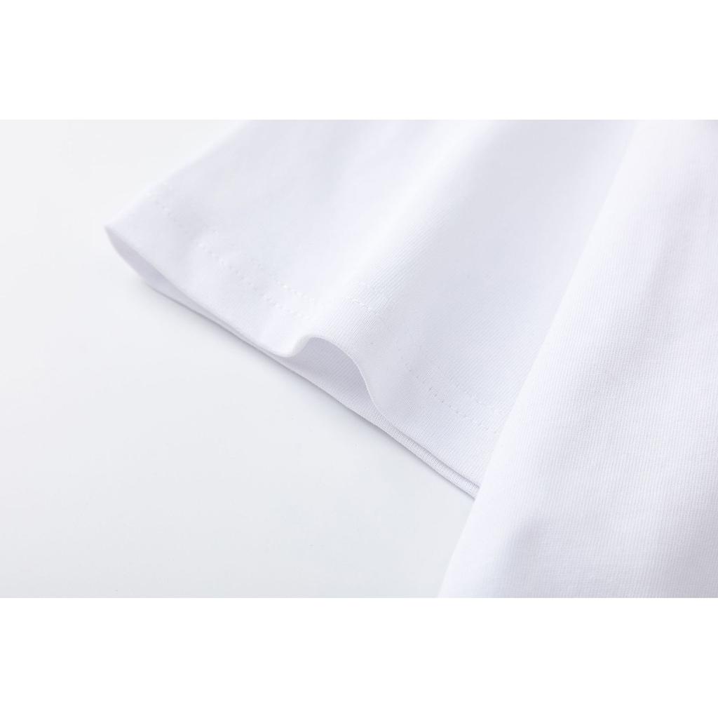 9052 Off-White New Hand Drawn Letter Pattern Round Neck Pullover Short Sleeved Men's and Women's T-shirts for Spring and Summer 2025