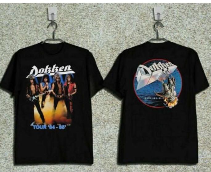 Dokken Band Shirt Dokken Tooth Nail 85 Tour Shirt Unisex T-Shirt