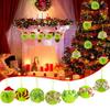 1PC/6PC Bowknot Pom Pom Party Decor Hanging Pendants Gift Faux Fur Soft Hanging Decorations Home Multiple Options Available