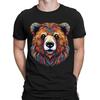 Grizzly Brown Bear Wildlife Forest Animal Lovers Gift Funny Mens T-Shirts #NED