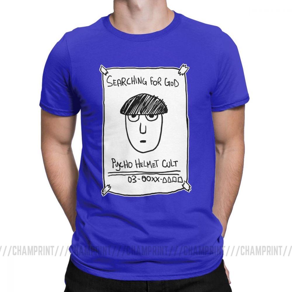 Fashion Mob Psycho 100 Where Is He T Shirt For Men Round Neck 100 Cotton