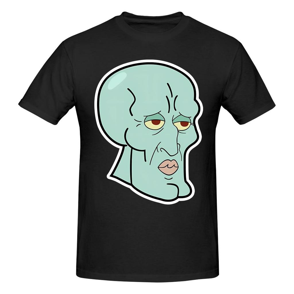 Funny Handsome Squidward Unisexs Printed Tshirt Unisex T Shirtclothes Unisex