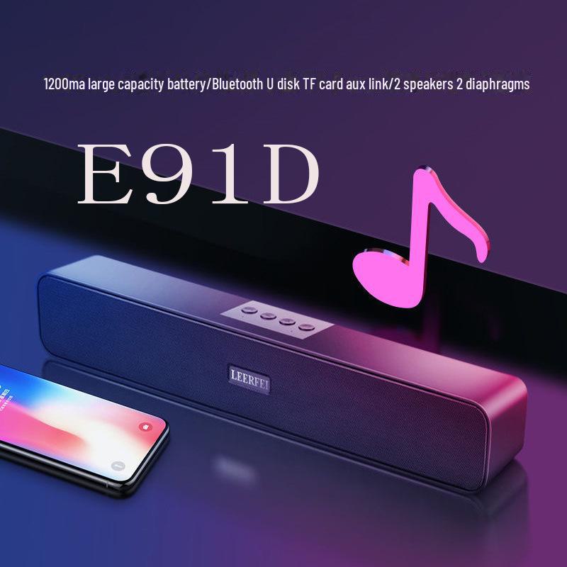 Трансграничная Bluetooth-саундбар с сабвуфером для телевизора, компьютера и мобильных устройств — модель E91