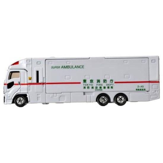 Takara Tomy Tomica Длинный тип №. 144 Мини-машинка Игрушка Суперавтомобиль Скорой Помощи для детей от 3 лет