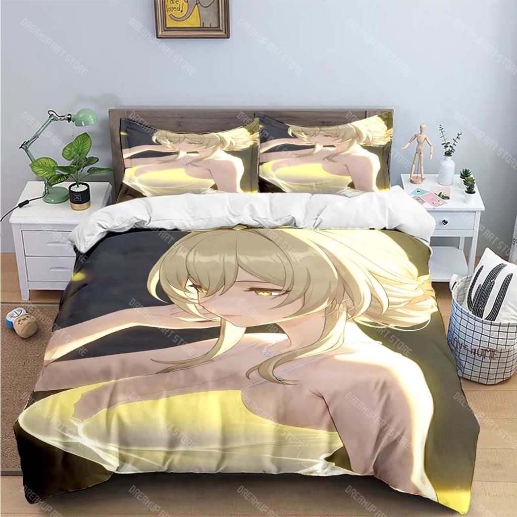 Модные Сексуальные Аниме Принт Комплекты Постельного Белья Постельные Принадлежности Комплект Пододеяльник Комплект Одеяла Комплект Постельного Белья Подарок для Взрослых