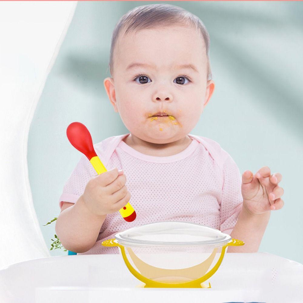 Safety Baby Suction Cup Bowl Soft Eating Food Bowl Simple Baby Feeding Bowl Baby Products