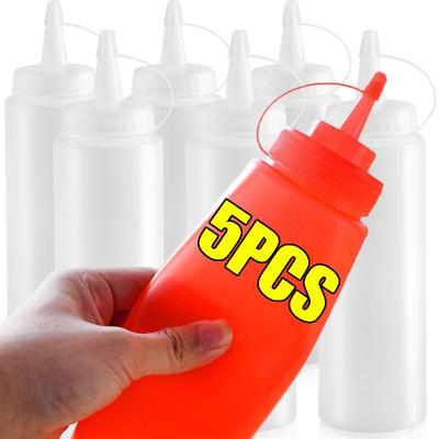 Бутылки для соусов 480/240 мл, кетчуп, горчица, салат, соусы барбекю, диспенсер для оливкового масла, кухонные инструменты, бутылки для приправ