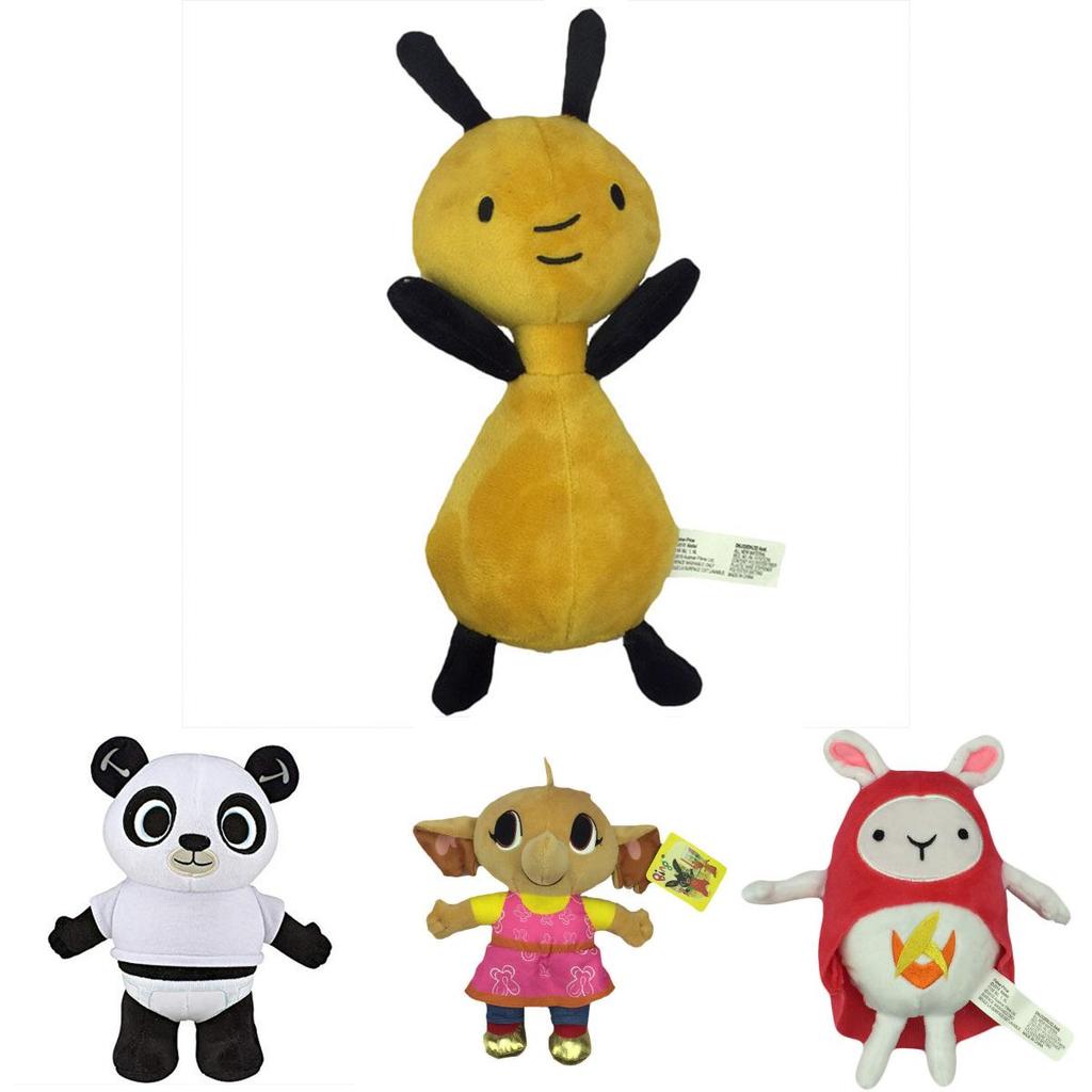 Коллекция мягких плюшевых игрушек Bing Bunny с участием Сулы, Флэпа, Пандо и очаровательных кукол-кроликов