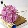 Artificial Flower 3D Faux Blossoms Reusable Fake Flower with Stem for Living